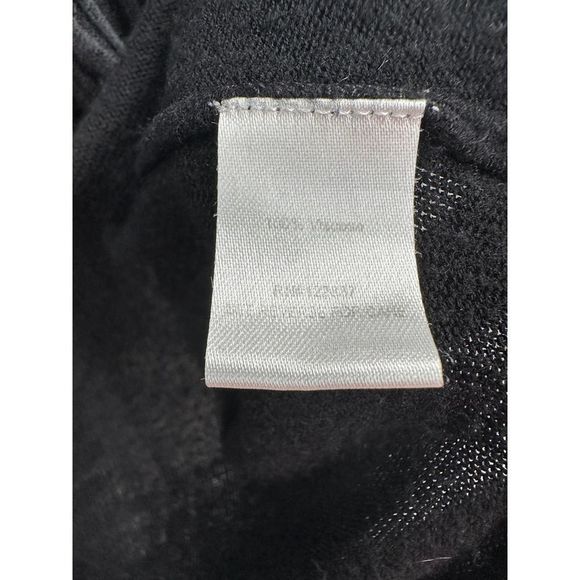 AVA Black Ribbed Open Front Cardigan Small - Picture 4 of 9